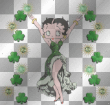 St. Patrick's Betty Boop