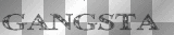 gangsta - glitters words
