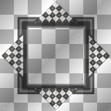Black & White Frame (384x382) =^-^=