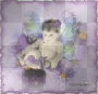 Baby Fairy Purple glitter