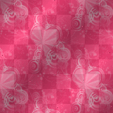 3D Pink Hearts BG