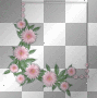 cadre frame flower pink transparent
