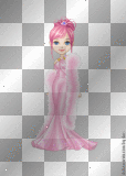 pink boa doll