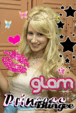 glam ashley tisdale