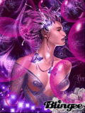 purple woman