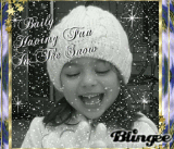 BAILY IN THE SNOW
