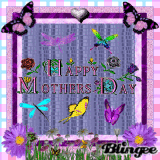 Mother's Day Flowers and Butterflies
