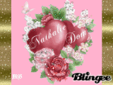 nathalie dom coeurs rose