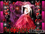 lady of red heart