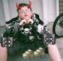 Rich Devil sittin on da porch