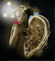 angel with rose