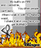 firey butt