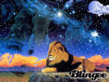 Lion Animal Skyline