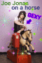 joe jonas on a horse