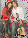 Billy Ray and Miley