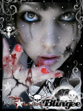 fille goth