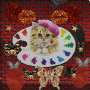 gatito pintor