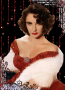 Elizabeth Taylor-Red & Silver