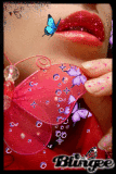 Femme papillon