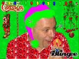 vert père noel