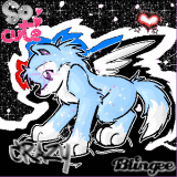 CHIBI WINGED WOLF PUP!!!