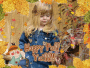 sweet girl in autumm