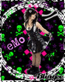 Punk EMO/Goth Girl