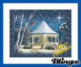 MERRY CHRISTMAS SNOWY NIGHT