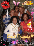 amigas en navidad