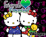 friends forever hello kitty