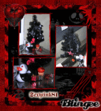 goth christmas tree - GP challange