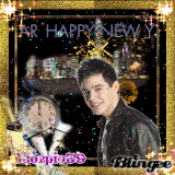 New Year 2009 #43 - David, You Got Too Much Confetti Thrown About...