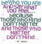 Those Who Matter