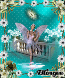 PDB teal fairy - moonlight balcony