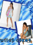 Miley in blue