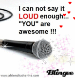 You are awesome