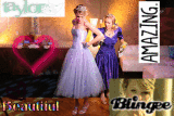 taylor swift in her senior year prom dress 