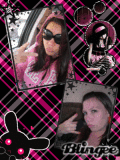 Misty pink and black Misty pink and black