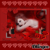 Woman in the Roses ~ Valentine
