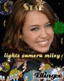 light camera MILEY! :) 