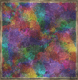 anime glitter rainbow background
