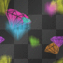 animated diamonds bling background