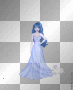 blue fairy with bunny