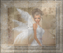 Beautiful White-Glitter Angel
