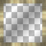 wide gold frame transparent
