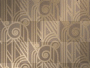Vintage Art Deco Gold Background