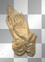 Gold Praying Hands =^-^=