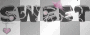 sweet black glitter pink cute