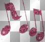 music notes pink +++ blinker1968 +++