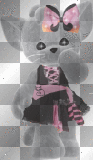 anime gothic teddybear girl